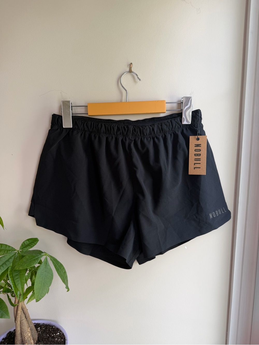 NOBULL Women's Black Athletic Training Shorts